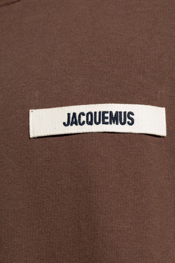 Brown T-shirt with logo Jacquemus - Vitkac AS